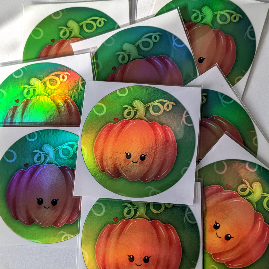 Holo-Sticker “Pumpkin”